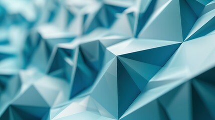 close up of aqua blue minimal 3d shapes background,