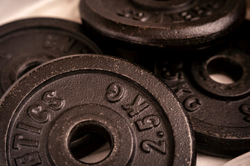 2.5KG weights, fitness equipment