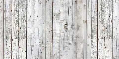 Minimalist Rusticity: White background complemented by the presence of wooden boards, a harmonious fusion of simplicity and warmth. - Powered by Adobe