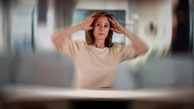Vertigo Dizzynes. Bppv Head Brain Stroke