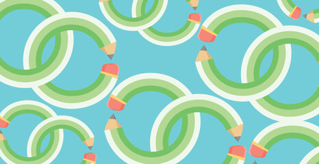 STAR SHAPED PENCIL BACKGROUND