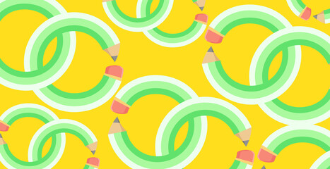 STAR SHAPED PENCIL BACKGROUND