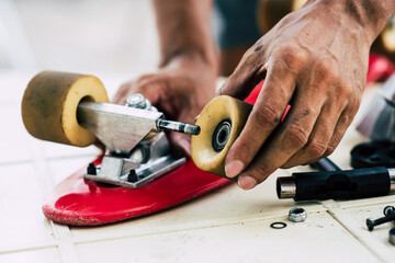 Skateboard maintenance concept