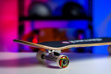 New skateboard setup concept.