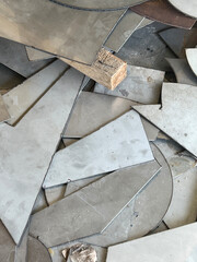 metal tiles for construction