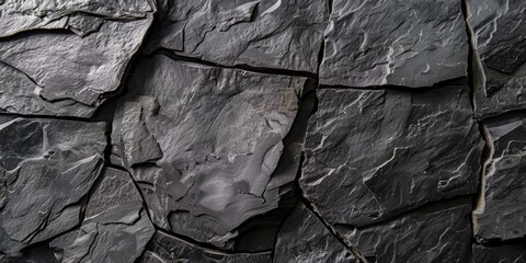 Granite Veins: A Detailed Close-Up of a Rock Wall, Revealing Intricate Patterns in Subtle Greys and Blacks.