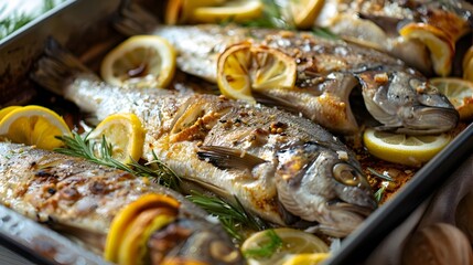 Freshly Baked Fish in Oven A Healthy and Delicious Meal