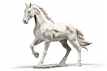 Marble horse sculpture stallion animal mammal.
