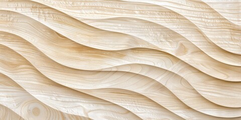 Tidal Timber: A Striking Piece of Wood with a Wave-Like Grain Pattern, A Symphony of Earth and...