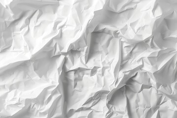 Aged Elegance: A Wrinkled and Creased White Paper, Unveiling the Beauty of Time's Touch.