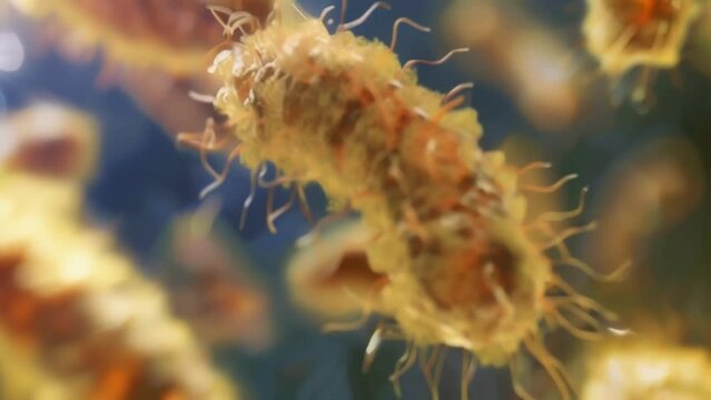 Closeup of a cholera bacteria This microscopic organism can cause severe diarrhea dehydration and even death. Improving sanitation and practicing proper hygiene such as washing hands .