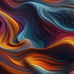 Dynamic waves of color flowing and undulating, like a river of light in motion1