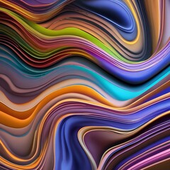Dynamic waves of color flowing and undulating, like a river of light in motion2