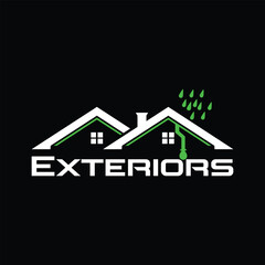 home exteriors house care logo