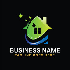 home cleaning pressure wash logo