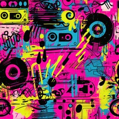 Music lover backgrounds abstract graphics