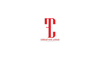 CF FC Abstract initial monogram letter alphabet logo design