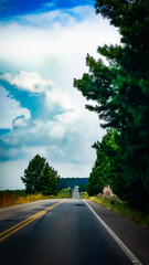 Fototapeta premium road to the sky