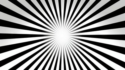 Black and white hypnotic spiral - Graphic image of a black and white spiral design that creates a hypnotic, optical illusion effect