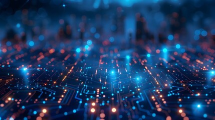 Fototapeta premium Explore the potential applications of emerging technologies, including the future of IT technology and their possibilities.