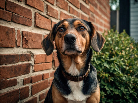 Vínculo Inquebrável: Cão Maravilhado com a Paisagem