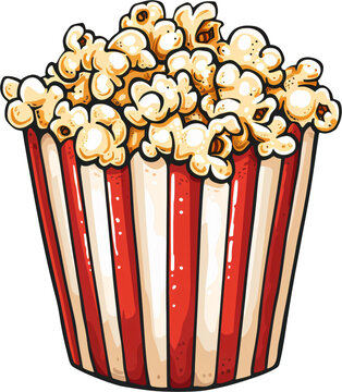 Popcorn Stand clip art preview