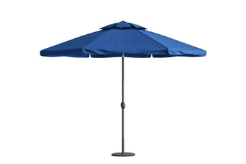 Obraz premium Blue Patio Umbrella Isolated
