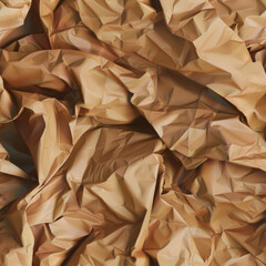 Seamless pattern of brown empty paper