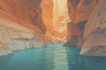 canyon, deep canyon