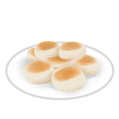 Bakpia Pathok Food Illustration