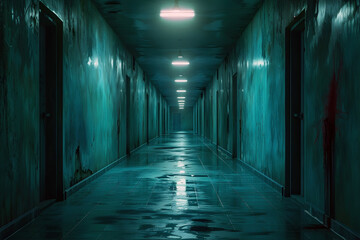 Harrowing Hallways:Exploring the Sinister Secrets of a Macabre Laboratory's Abandoned Corridors