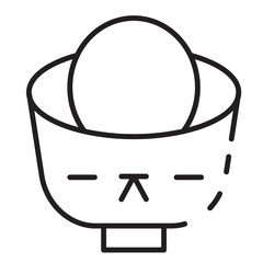 Celebrate Chinese New Line Icon