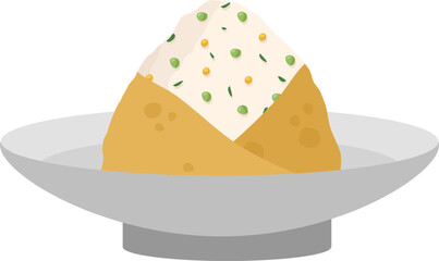  Japanese food onigiri rice ball. Onigiri japanese rice ball  with nory seaweed various taste. Asian rice food. Japanese fast food.