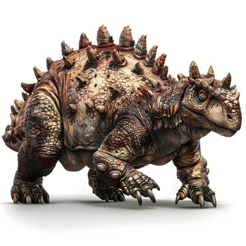 recommend clip art: Clipart illustration a ankylosaurus on white background. Suitable for crafting and digital design projects.[A-0001]
