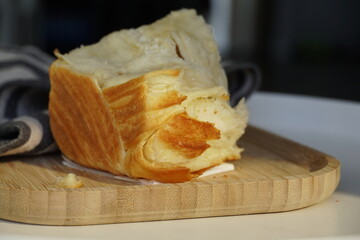 Chinese-style butter and cheese bread.