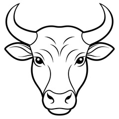 Bullhead vector illustration.