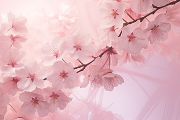Blossom Pink Spring: Delicate Floral Hues Gradients