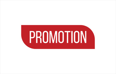 Red Promotion Rubber Stamp Seal Vector