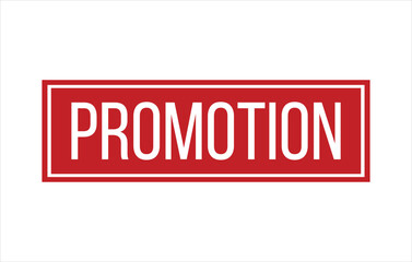 Red Promotion Rubber Stamp Seal Vector