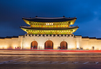 Obraz premium 광화문야경