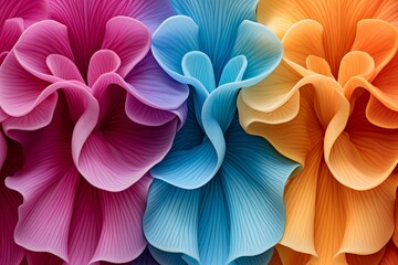 Orchid Bloom Color Gradients: Vibrant Petal Hues Symphony