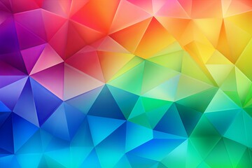 Obraz premium Rainbow Prism Light: Luminous Gradients in Vibrant Hues