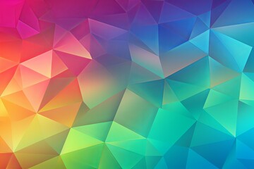 Obraz premium Prism Essence: Rainbow Light Gradients