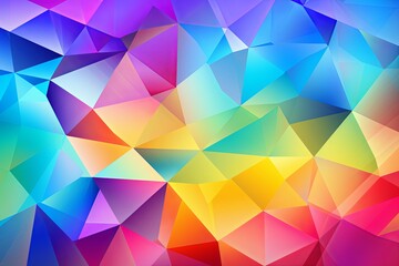 Obraz premium Rainbow Prism Light Gradients: Spectrum Color Fusion Delight