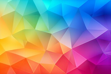 Obraz premium Rainbow Prism Light Gradients: Vibrant Color Blend Masterpiece