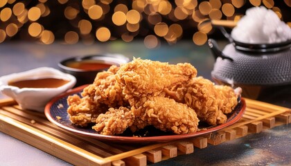 日本の定番料理のから揚げ