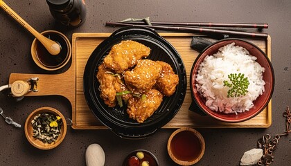 日本の定番料理のから揚げ