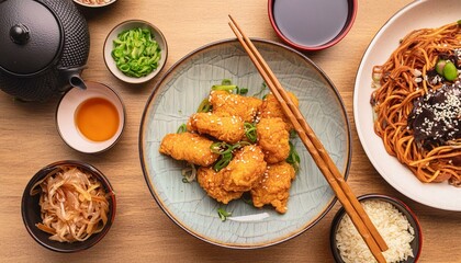 日本の定番料理のから揚げ