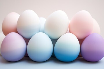 Soft Pastel Easter Gradients: Serene Palette for a Calm Easter Day