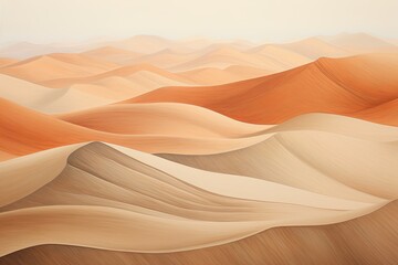 Sun-Kissed Sahara Dunes: Dusky Sand Tones Gradients